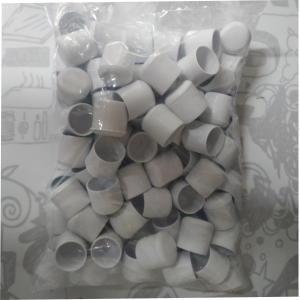 Ponteira p/ banner 3/4 Externa PVC pct 100unid Ponteiras plásticas flexíveis     